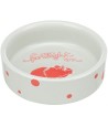 Trixie - Voerbak / Waterbak Keramiek Spotlight Hamster Assorti, 8cm 4st