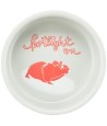 Trixie - Voerbak / Waterbak Keramiek Spotlight Hamster Assorti, 8cm 4st