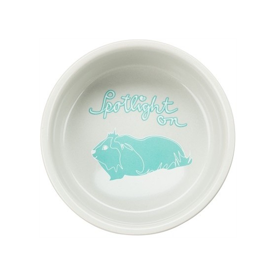 Trixie - Voerbak / Waterbak Keramiek Spotlight Konijn Assorti, 11cm 4st