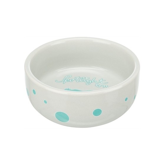 Trixie - Voerbak / Waterbak Keramiek Spotlight Konijn Assorti, 11cm 4st