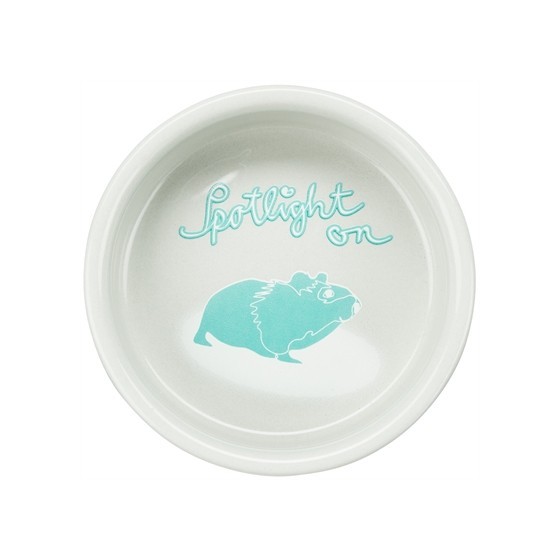 Trixie - Voerbak / Waterbak Keramiek Spotlight Konijn Assorti, 11cm 4st