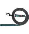 Trixie Hondenriem Sleeplijn Fusion Grafiet Grijs / Oceaan Blauw 15 MTRX1,7 CM