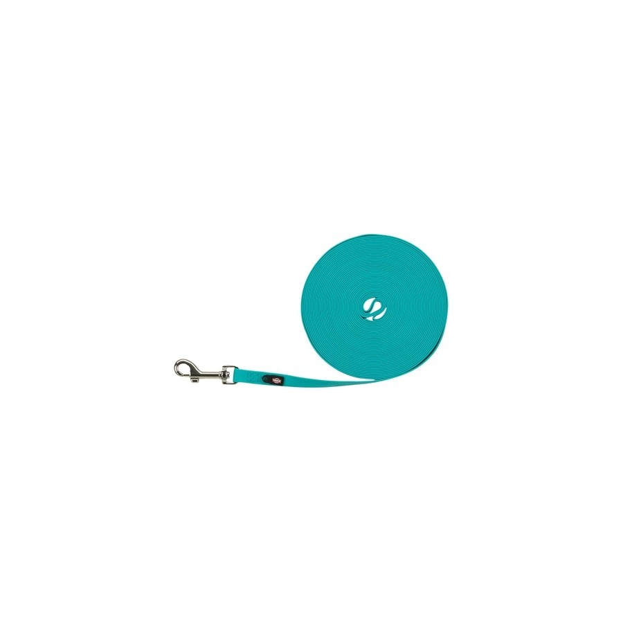 Trixie Hondenriem Easy Life Sleeplijn Oceaan Blauw / Turquoise 10 MTRX1,3 CM