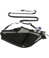 Trixie Joggingriem Met Lijn Grijs / Zwart 115-150X2 CM / 70-130X23 CM