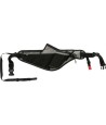 Trixie Joggingriem Met Lijn Grijs / Zwart 115-150X2 CM / 70-130X23 CM