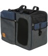 Trixie - Hondentas Rugzak Tara 2 In 1 Grijs / Blauw, 50x25x38cm