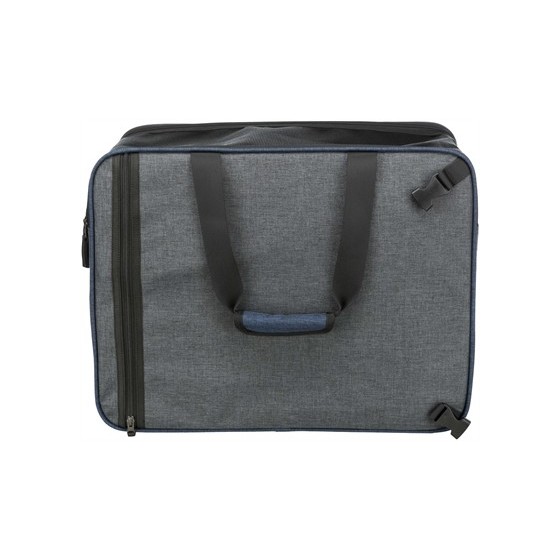 Trixie - Hondentas Rugzak Tara 2 In 1 Grijs / Blauw, 50x25x38cm