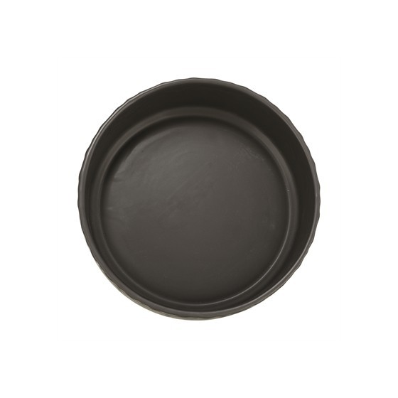 Trixie Voerbak / Drinkbak Wave Keramiek Grijs 16 CM 900 ML