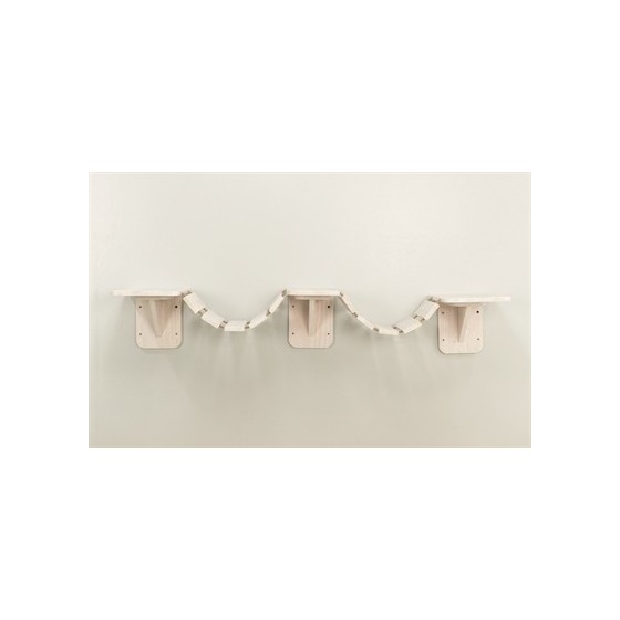 Trixie Klim / Klauterladder Wand Wit 150X30 CM