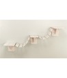 Trixie Klim / Klauterladder Wand Wit 150X30 CM