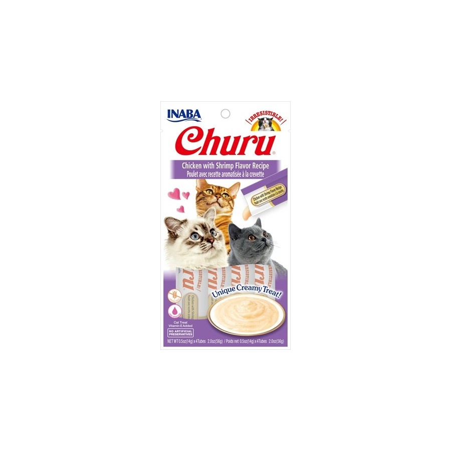 Inaba Churu Chicken / Shrimp 4X14GR