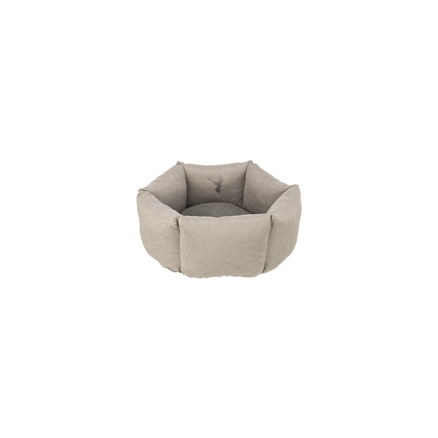 Trixie Hondenmand Leni Rond Zand / Grijs 50X50X20 CM