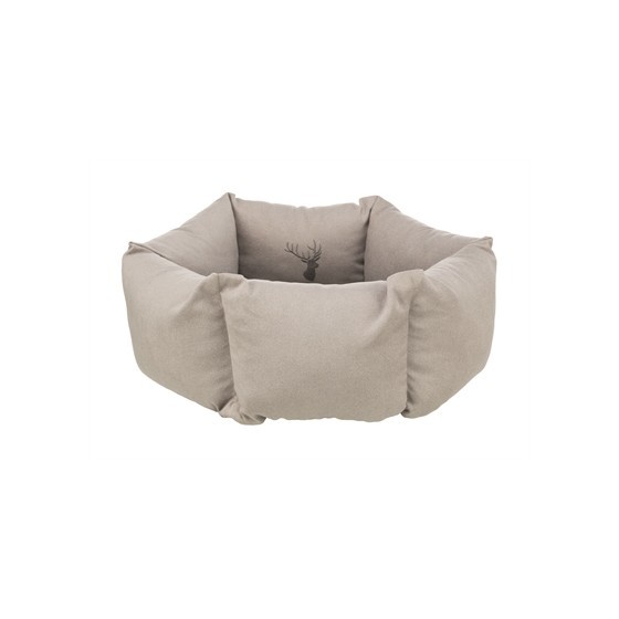 Trixie Hondenmand Leni Rond Zand / Grijs 50X50X20 CM