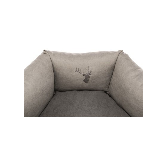 Trixie Hondenmand Leni Rond Zand / Grijs 50X50X20 CM