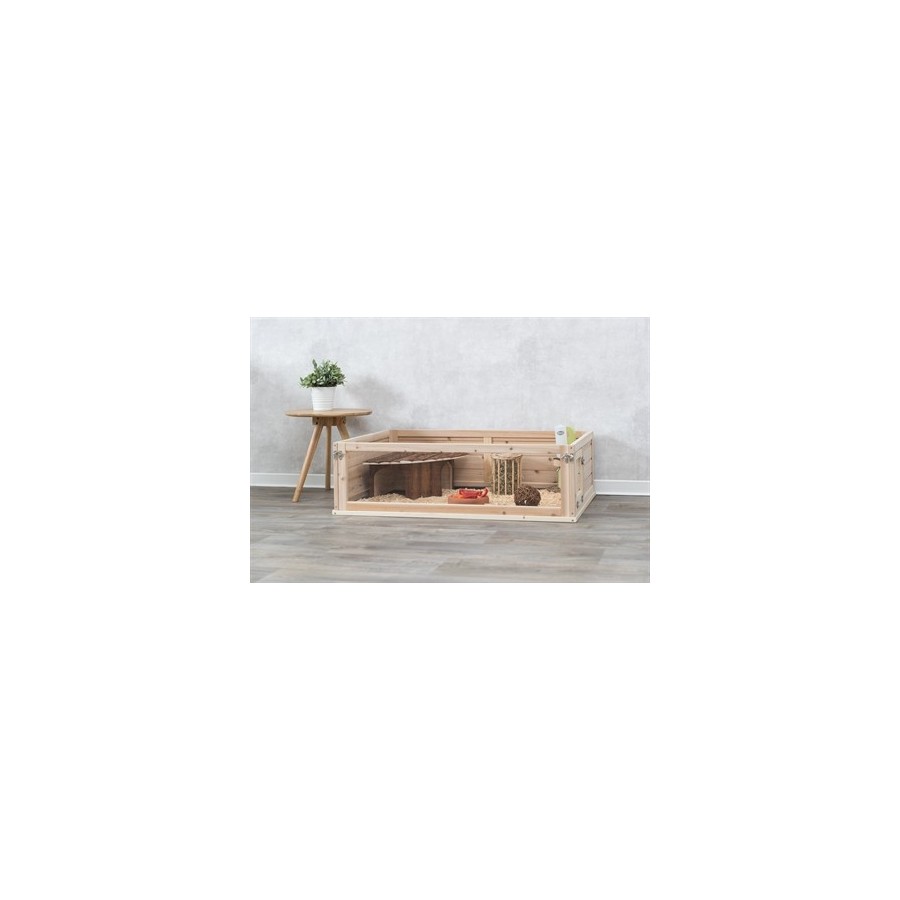 Trixie Indoor Ren Cavia Hout / Plexiglas 100X60X30 CM