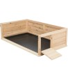 Trixie Indoor Ren Cavia Hout / Plexiglas 114X74X30 CM