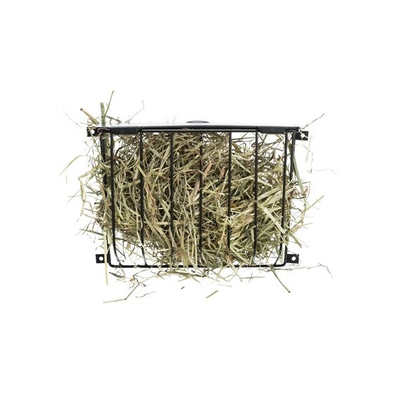 Trixie - Hooiruif Hangend Met Deksel En Schroefgaten, 22x6x16cm 3st