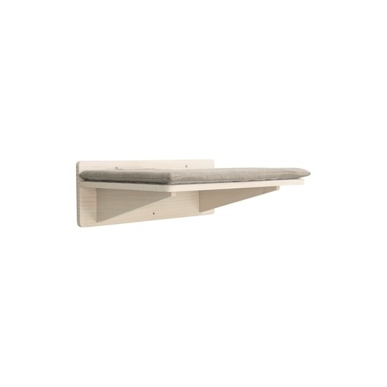 Trixie - Ligplateau Met Kussen Voor Muurlandschap Wit, 50x36,5x17,5cm