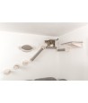 Trixie - Ligplateau Met Kussen Voor Muurlandschap Wit, 50x36,5x17,5cm