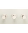 Trixie - Set 3 Muurlandschap 3 Sisal Treden Wit / Grijs, 22x18x18cm