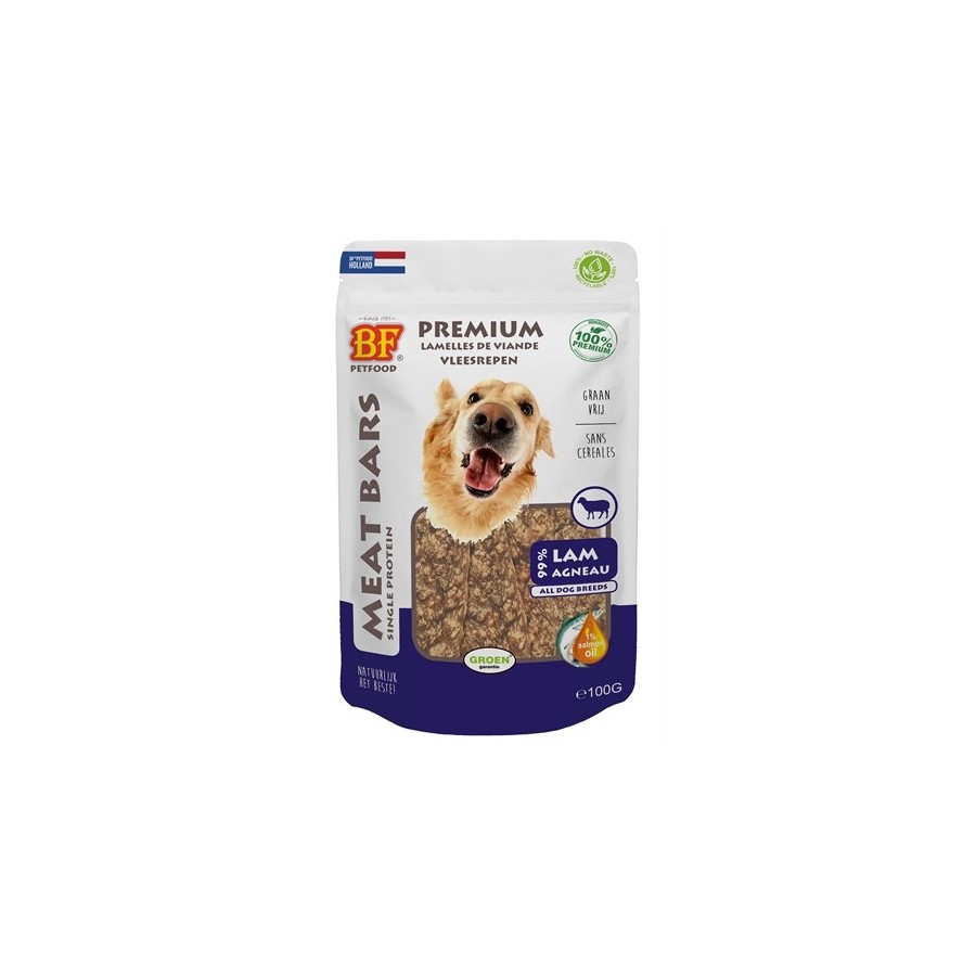 Bf Petfood Meat Bars Lam 100 GR