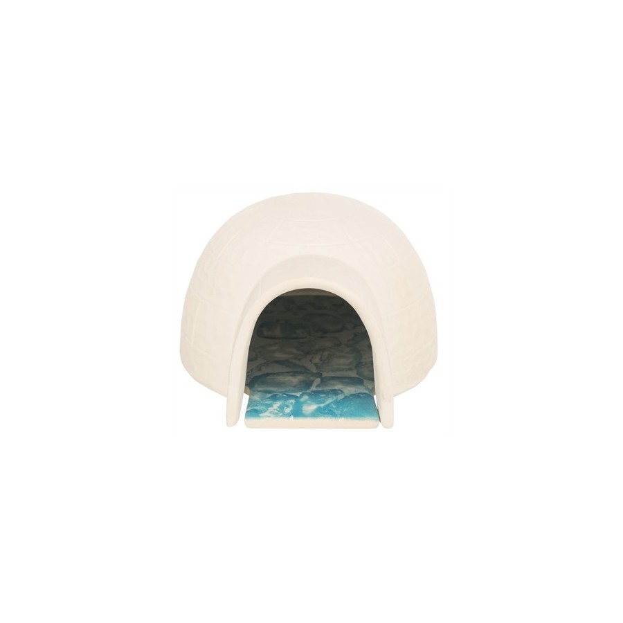 Trixie - Hamster Iglo + Koelplaat Keramiek. 15x13x9cm