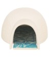 Trixie - Hamster Iglo + Koelplaat Keramiek. 15x13x9cm