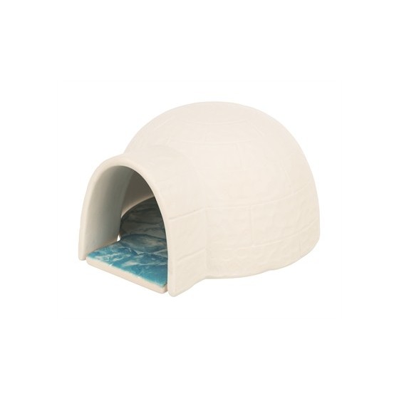 Trixie - Hamster Iglo + Koelplaat Keramiek. 15x13x9cm