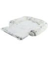 Trixie Sofa Bed Harvey Meubelbeschermer Hoekig Wit / Zwart 70X90X7 CM