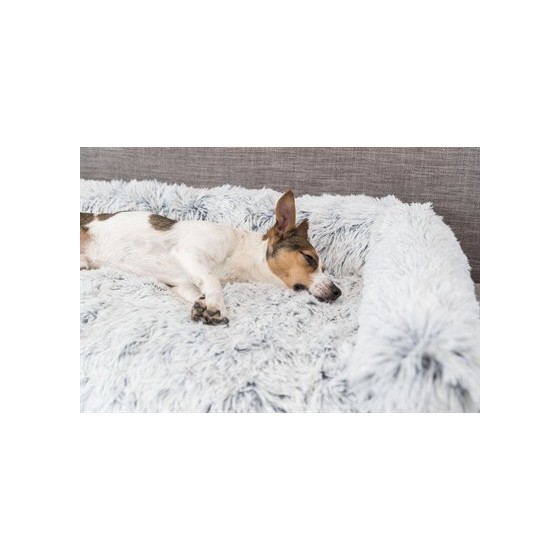Trixie Sofa Bed Harvey Meubelbeschermer Hoekig Wit / Zwart 70X90X7 CM