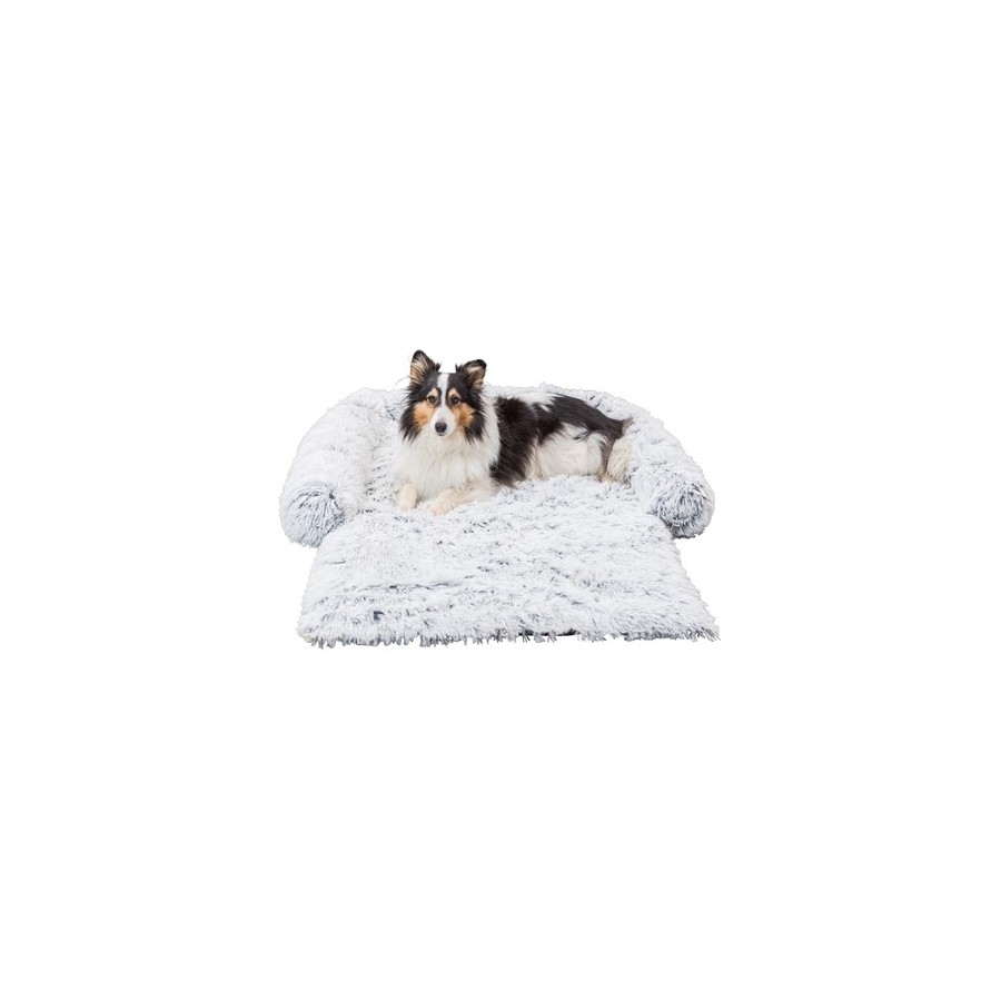Trixie Sofa Bed Harvey Meubelbeschermer Hoekig Wit / Zwart 80X130 CM