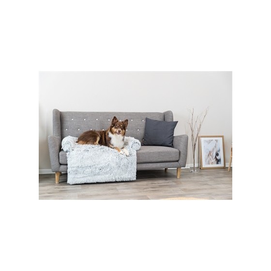 Trixie Sofa Bed Harvey Meubelbeschermer Hoekig Wit / Zwart 80X130 CM