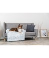 Trixie Sofa Bed Harvey Meubelbeschermer Hoekig Wit / Zwart 80X130 CM
