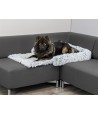 Trixie Sofa Bed Harvey Meubelbeschermer Hoekig Wit / Zwart 80X130 CM