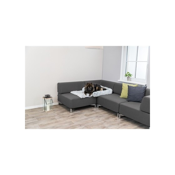 Trixie Sofa Bed Harvey Meubelbeschermer Hoekig Wit / Zwart 80X130 CM