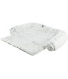 Trixie Sofa Bed Harvey Meubelbeschermer Hoekig Wit / Zwart 90X90X8 CM