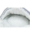 Trixie Hondenmand Donut Harvey Grijs / Wit-Zwart 70X70X19 CM