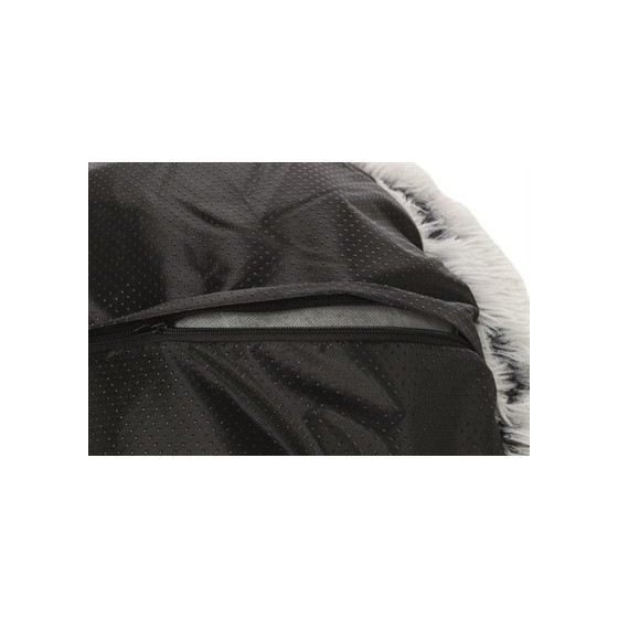 Trixie Hondenmand Harvey Rond Wit-Zwart 70X70X20 CM