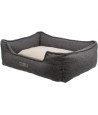 Trixie Be Eco Gerecycled Hondenmand Coline Hoekig Donkergrijs / Beige 80X65 CM
