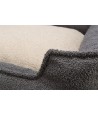 Trixie Be Eco Gerecycled Hondenmand Coline Hoekig Donkergrijs / Beige 80X65 CM