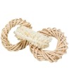 Trixie Luffaring Met Rotan-En Maïsblad Ring Naturel 13X13 CM