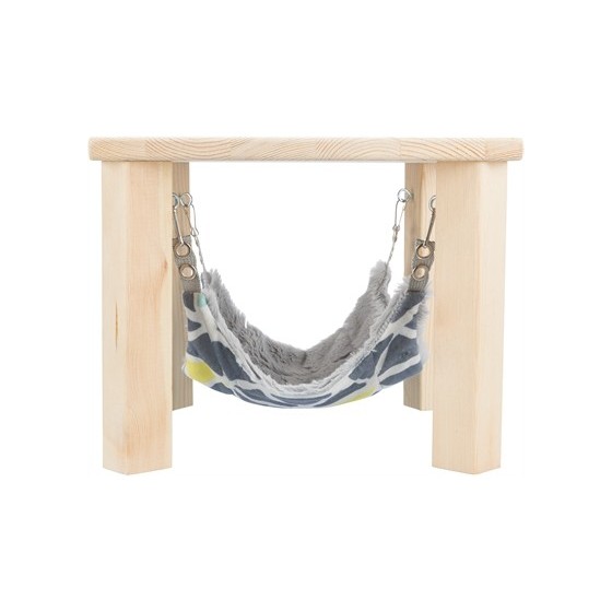 Trixie Schuilplaats Met Hangmat Sunny Assorti / Grijs 28X28X24 CM