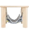 Trixie Schuilplaats Met Hangmat Sunny Assorti / Grijs 28X28X24 CM