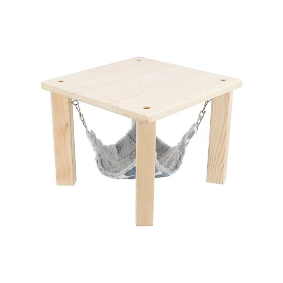 Trixie Schuilplaats Met Hangmat Sunny Assorti / Grijs 28X28X24 CM