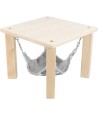 Trixie Schuilplaats Met Hangmat Sunny Assorti / Grijs 28X28X24 CM