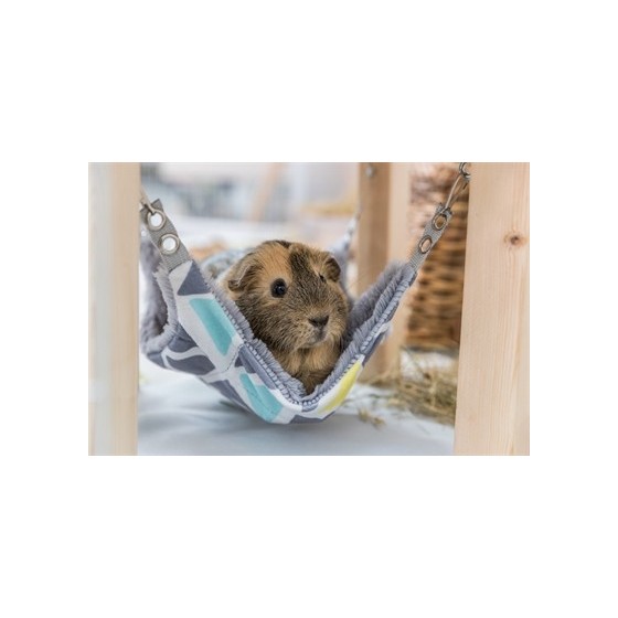 Trixie Schuilplaats Met Hangmat Sunny Assorti / Grijs 28X28X24 CM
