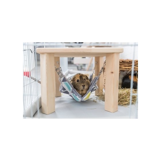 Trixie Schuilplaats Met Hangmat Sunny Assorti / Grijs 28X28X24 CM