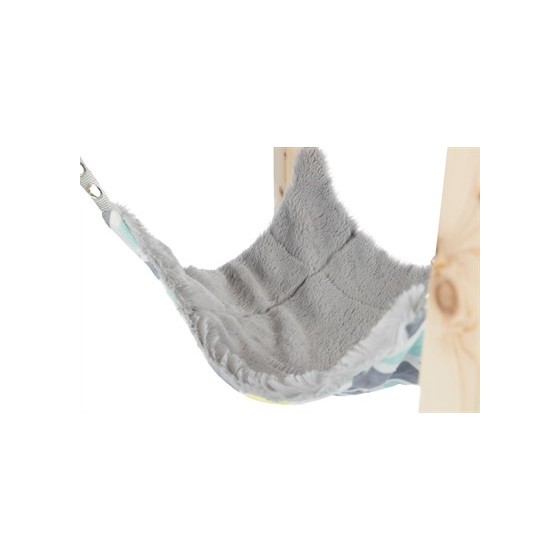 Trixie Schuilplaats Met Hangmat Sunny Assorti / Grijs 37X37X29 CM