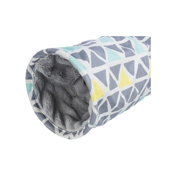 Trixie Knaagdiertunnel Sunny Pluche Grijs 70X19X19 CM