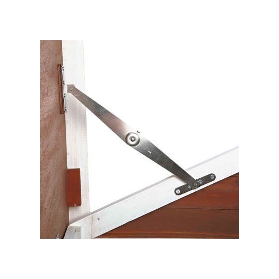 Trixie - Natura Kippenhok Grenenhout Bruin / Wit 183x80x107 cm